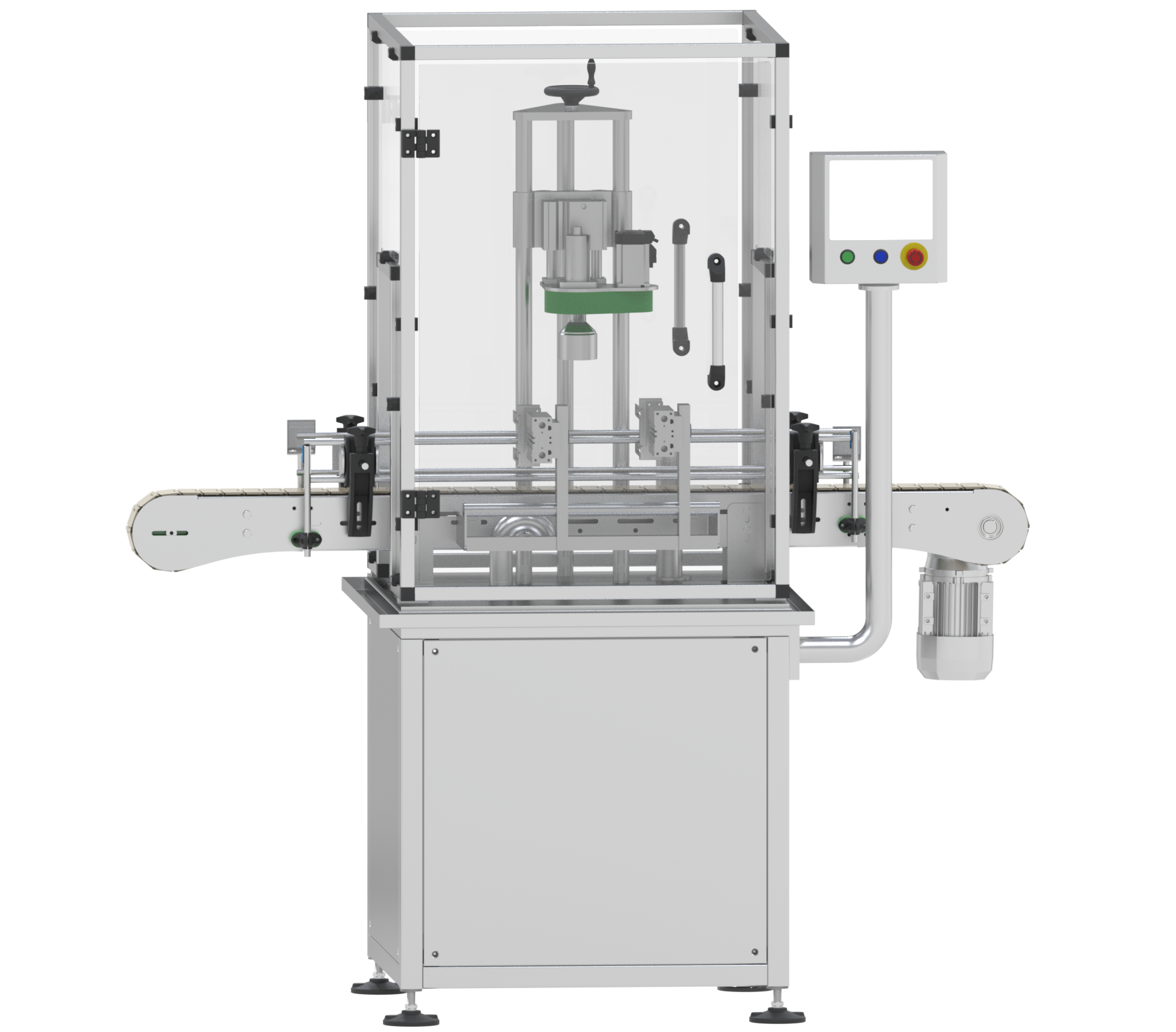Semi-Automatic Single Torque Head Capping Machine
