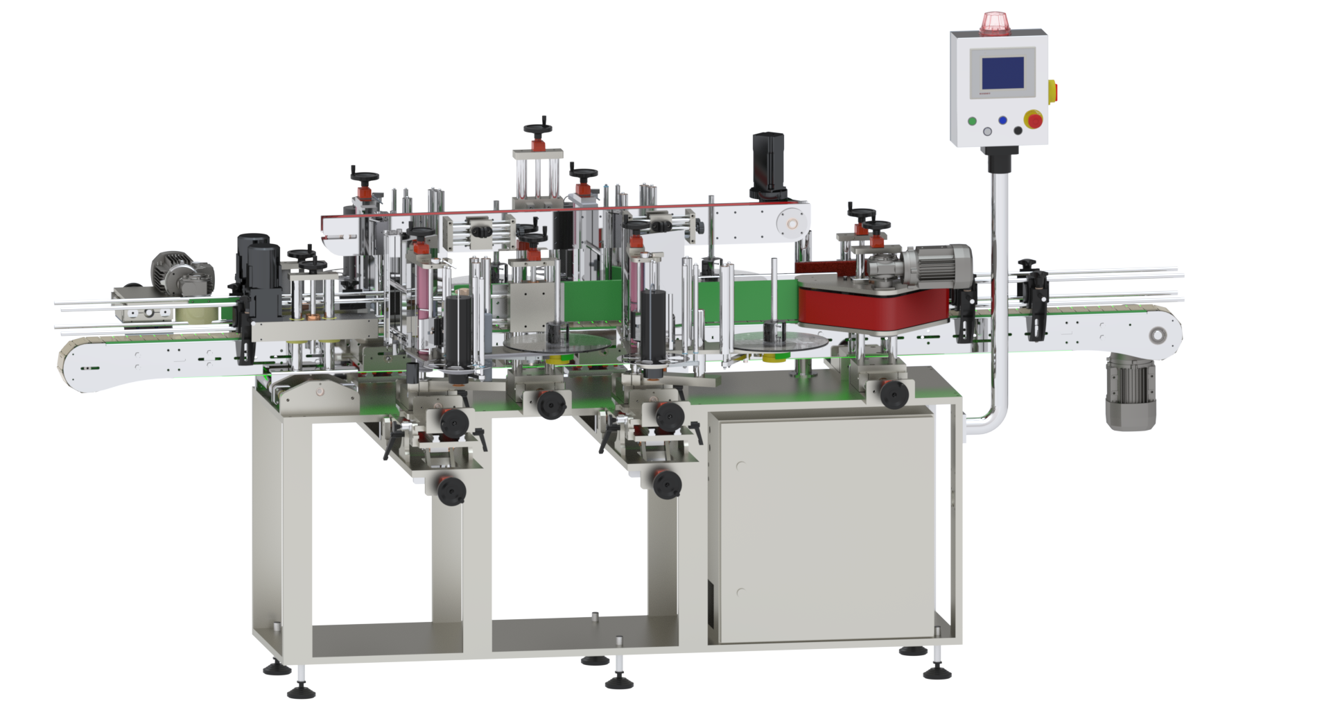 Automatic Linear Double Sided & Round Surface Self Labeling