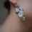 Thumbnail: Cluster of sparkling raindrops glam earrings 