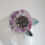 Thumbnail: Big peony crystal hairclip /brooch 