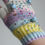 Thumbnail: Pastel rainbow unicorn glam fingerless gloves