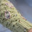 Thumbnail: Pastel green and fancy cats fingerless crochet gloves