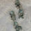Thumbnail: Cascading minty iridescent statement earrings 