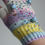 Thumbnail: Pastel rainbow unicorn glam fingerless gloves