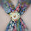 Thumbnail: Yellow flower glam scarf ring
