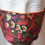 Thumbnail: Brown and pink Liberty print Paisley glam facemask 