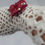 Thumbnail: Cotton hand crochet fingerless gloves with pink roses