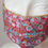 Thumbnail: Strawberry thief Liberty print cotton glam facemask 