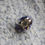 Thumbnail: Purple beaded flower glam scarf ring