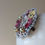 Thumbnail: Fall colours flower hairclip /brooch