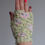 Thumbnail: Pastel green and fancy cats fingerless crochet gloves