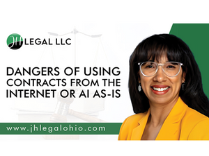 Dangers of Using Contracts from The Internet or AI As-Is