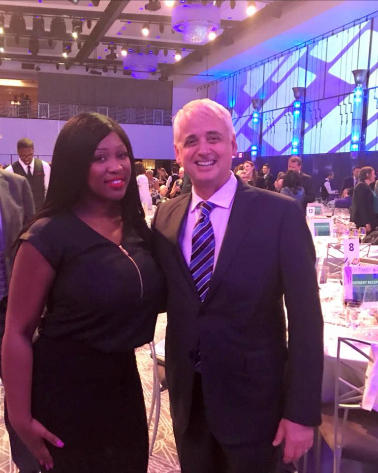 Netta Jenkins at Teach for America Gala