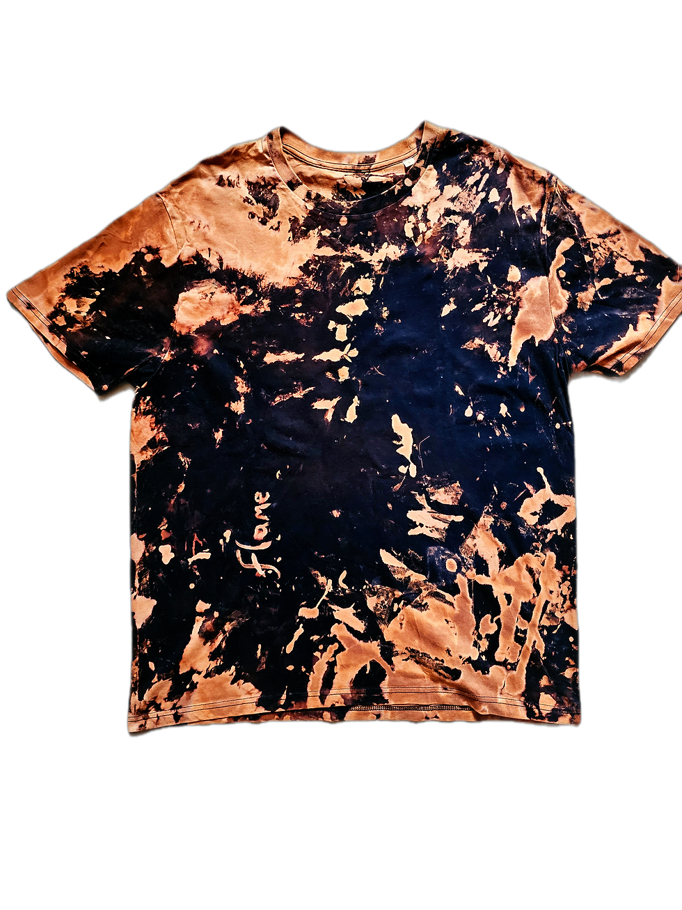 Thumbnail: Bleach Tie-Dye Flame T-Shirt