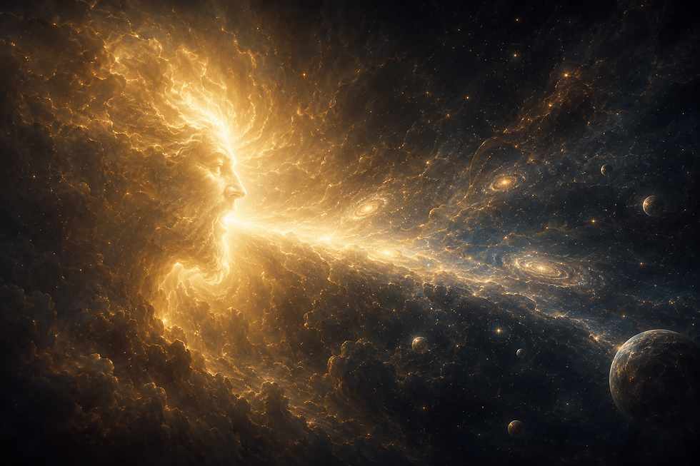 The God who spoke before Creation