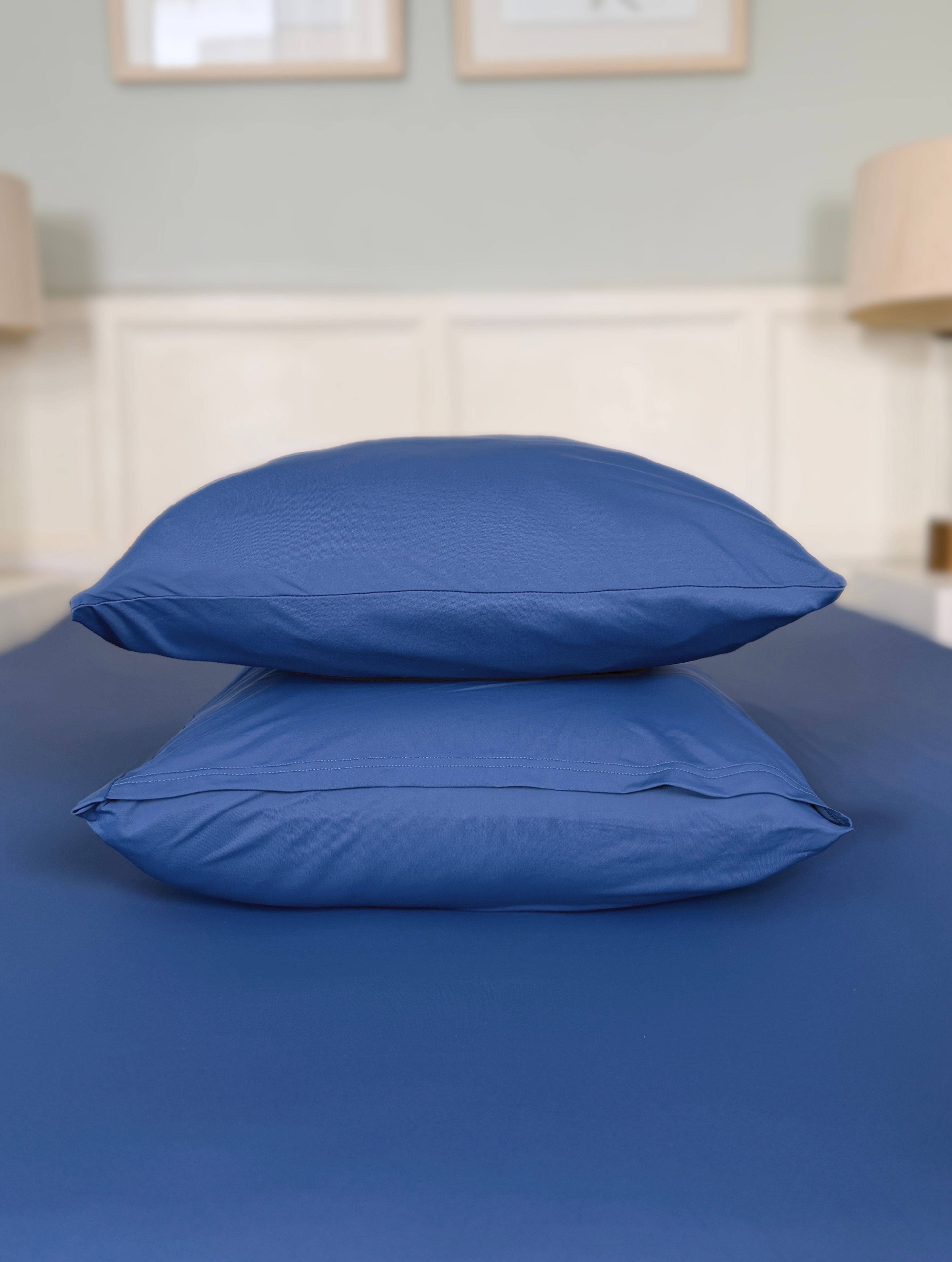 ปลอกหมอนหนุนสัมผัสเย็น Cooling Pillowcase | Navy Blue