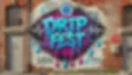 DALL·E 2024-10-08 23.46.46 - A realistic graffiti art piece for 'DRIP Fest,' featuring the