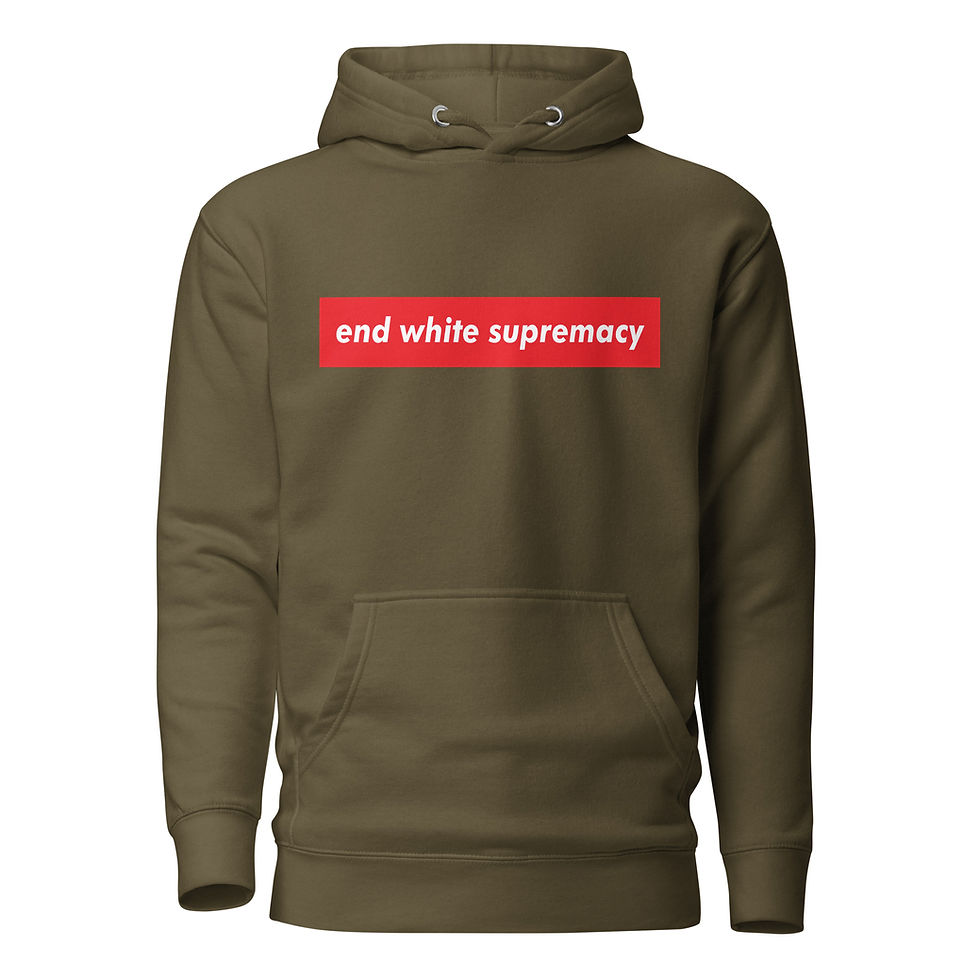 Thumbnail: End White Supremacy - Supreme Flip Hoodie