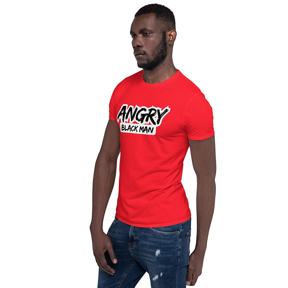 Thumbnail: Angry Black Man Unisex T-Shirt