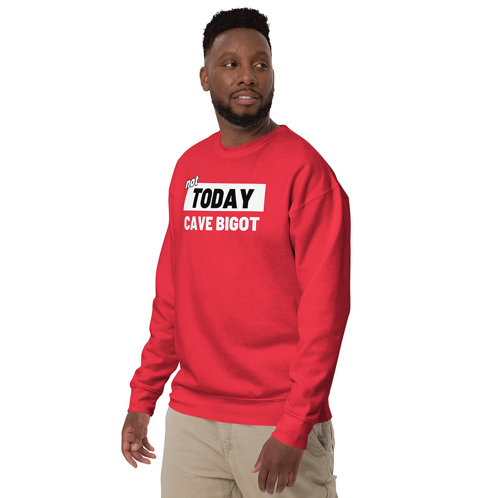 Thumbnail: Not Today Cave Bigot  Unisex Premium Sweatshirt