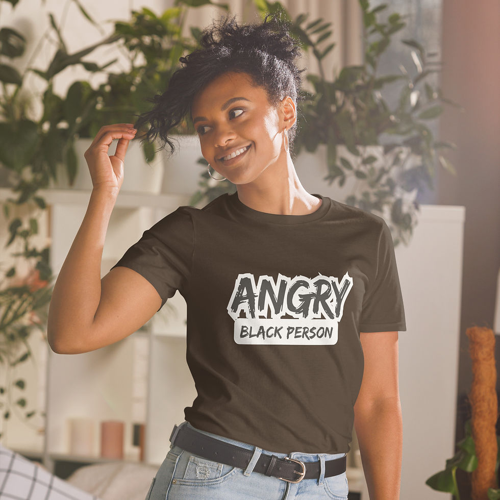 Thumbnail: Angry Black Person T-Shirt Unisex T-Shirt
