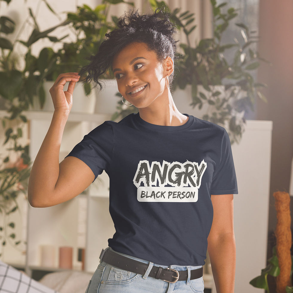 Thumbnail: Angry Black Person T-Shirt Unisex T-Shirt