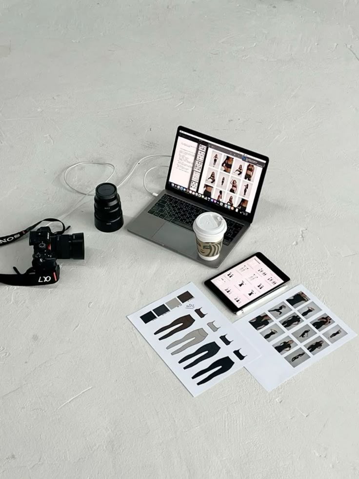 The curated process with printed images of outfits, shot lists, and more to ensure you capture the perfect images