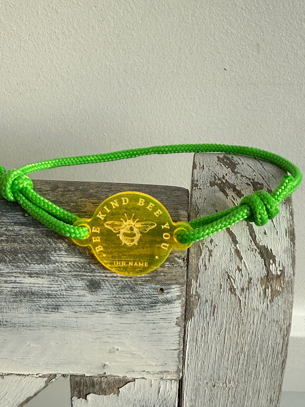 BEE KIND BEE YOU - Happycoin Armband-personalisiert