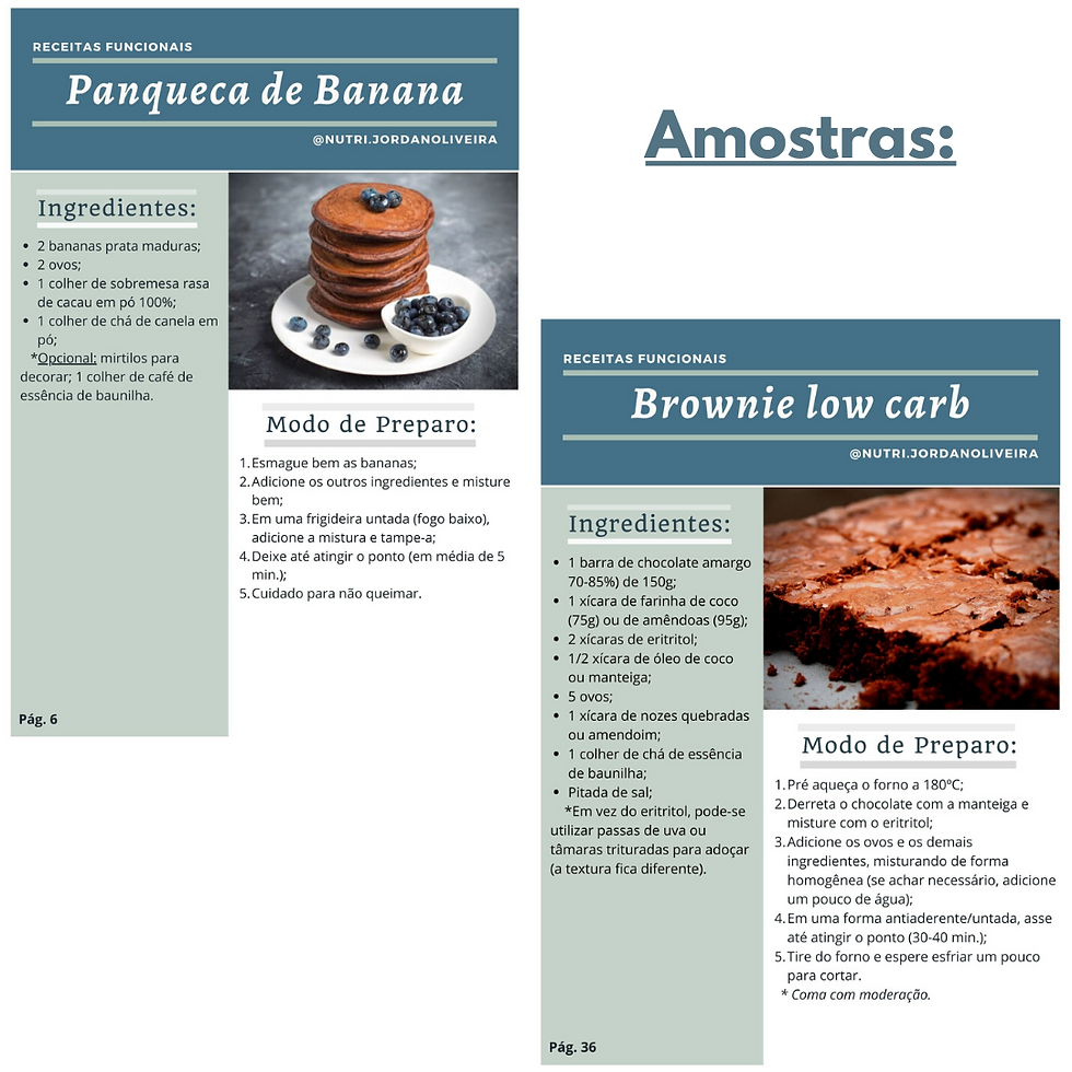 Miniatura: E-book +60 Receitas Funcionais