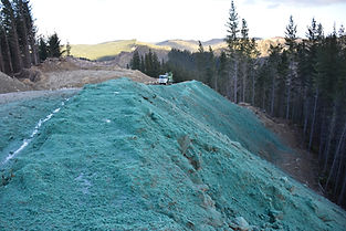Hydroseeding services mulch