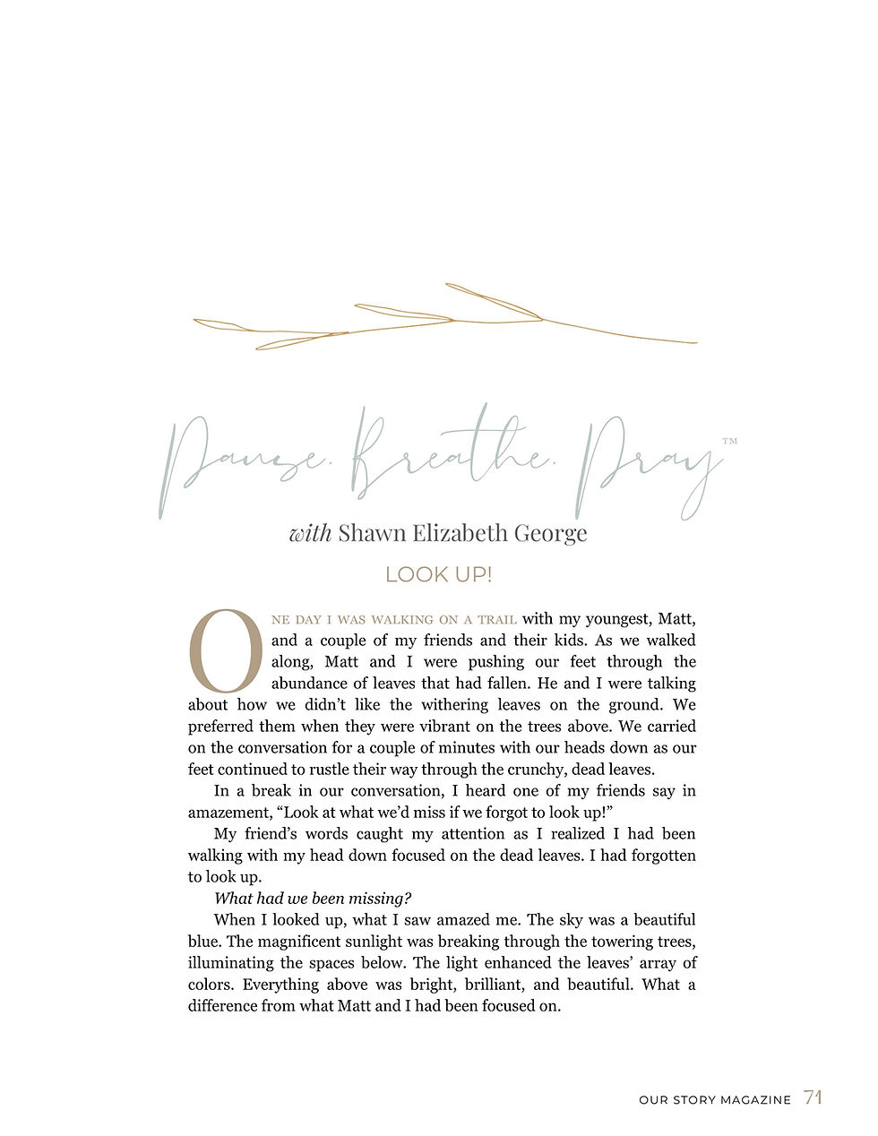 Thumbnail: Our Story Magazine • Autumn 2022 (Digital Edition)