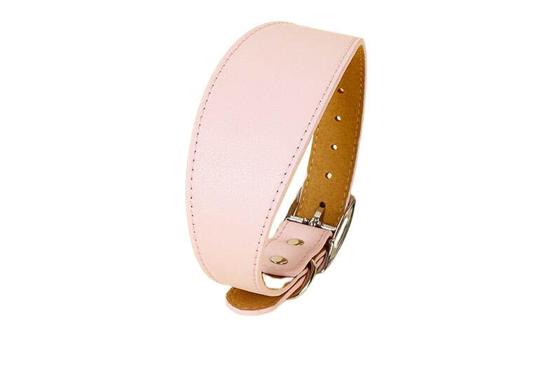Thumbnail: SleekHound – Wide Leather Dog Collar for Greyhound, Whippet & Lurcher (4 Sizes)