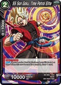 SS Son Goku, Time Patrol Elite BT11-128 Vermilion Bloodline Dragon Ball Super NM