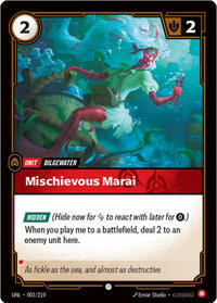 Mischievous Marai 003/219 Common Unleashed Riftbound Near Mint