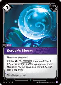 Scryer's Bloom 136/219 Uncommon Unleashed Riftbound Near Mint