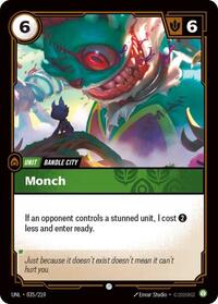 Monch 035/219 Common Unleashed Riftbound Near Mint