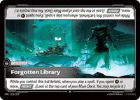 Forgotten Library 211/219 Uncommon Unleashed Riftbound Near Mint