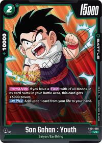 Son Gohan : Youth FB04-060 Ultra Limit Release Event Cards Dragon Ball Super NM