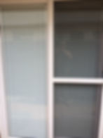 Venetian Blinds in the Glass