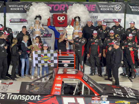 Kyle Busch Wins the NCTS Victoria's Voice 200 at Las Vegas Motor Speedway
