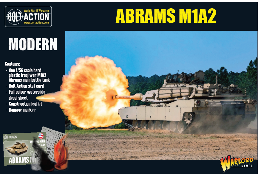 M1 Abrams Bolt Action miniature kit