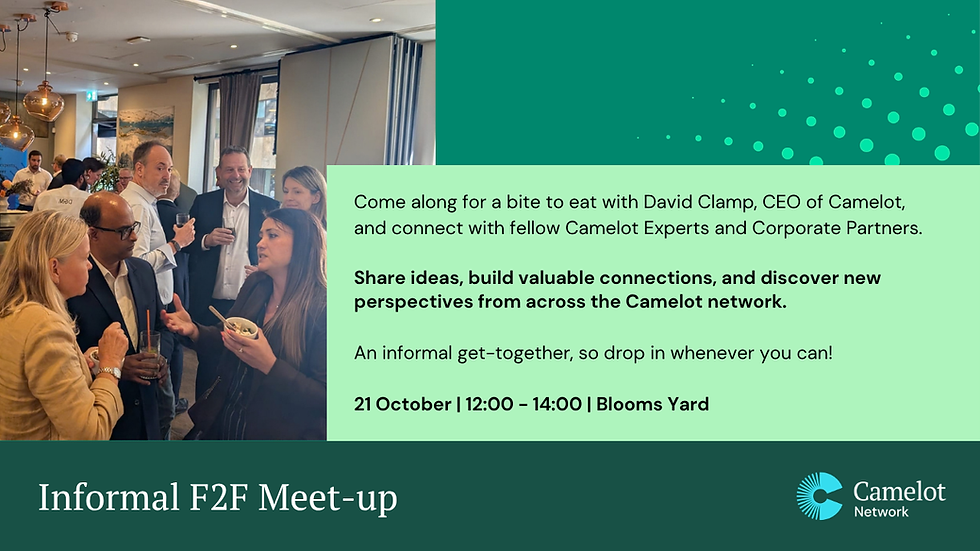 Informal Camelot F2F Lunch Meet up