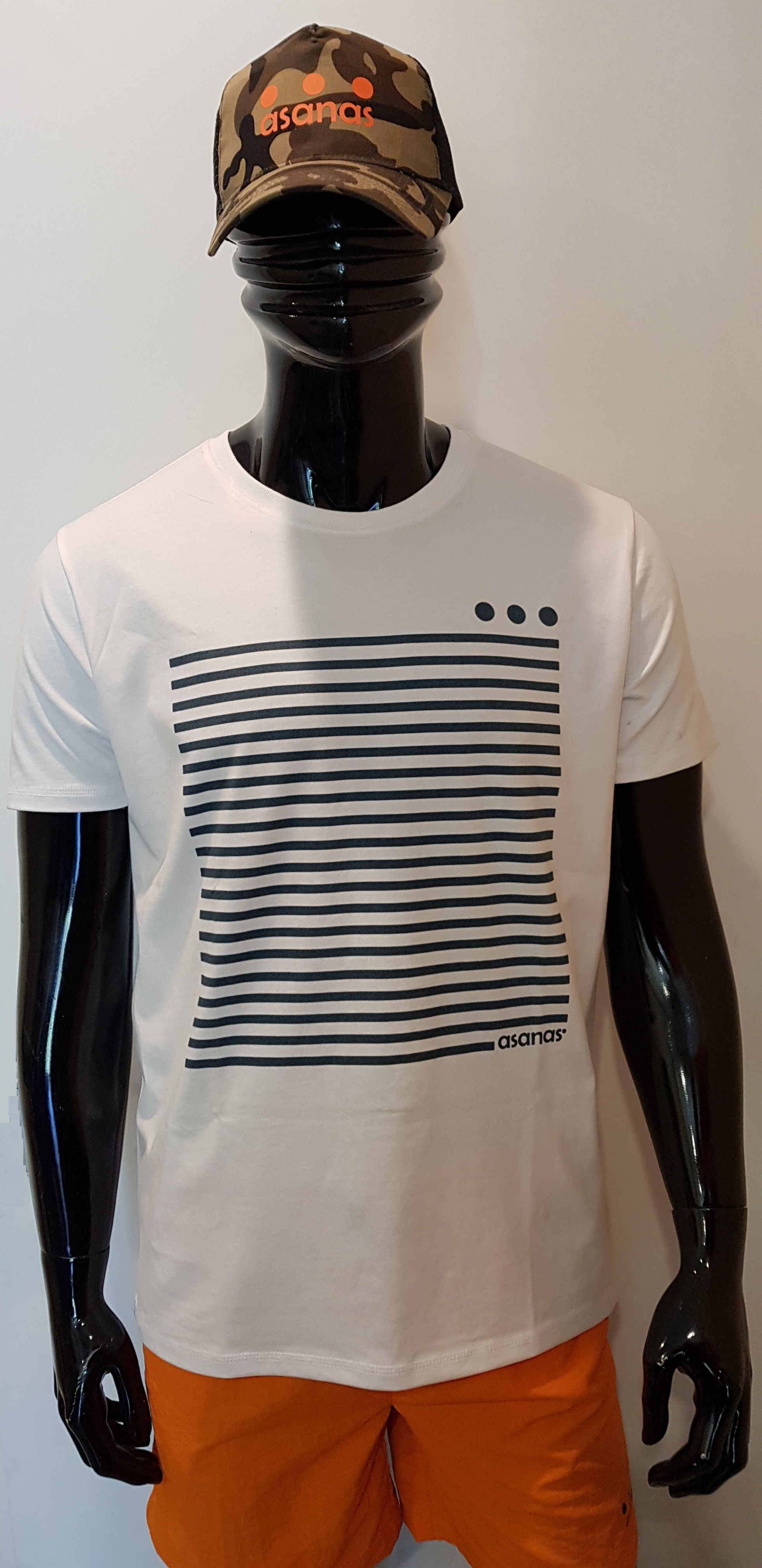 TSHIRT HOMME Marinière Buste ASANAS