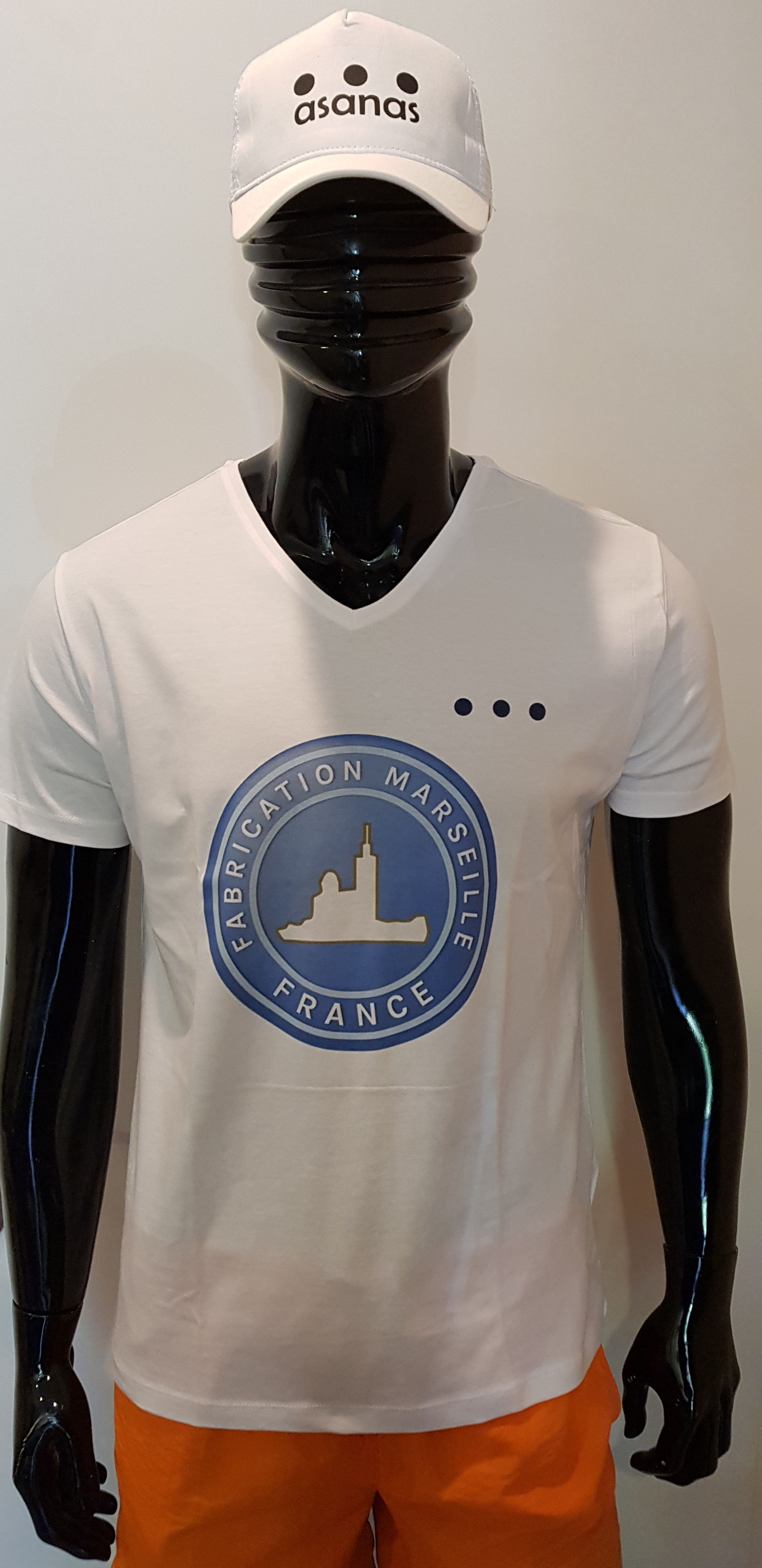 TSHIRT HOMME Fabrication Buste ASANAS