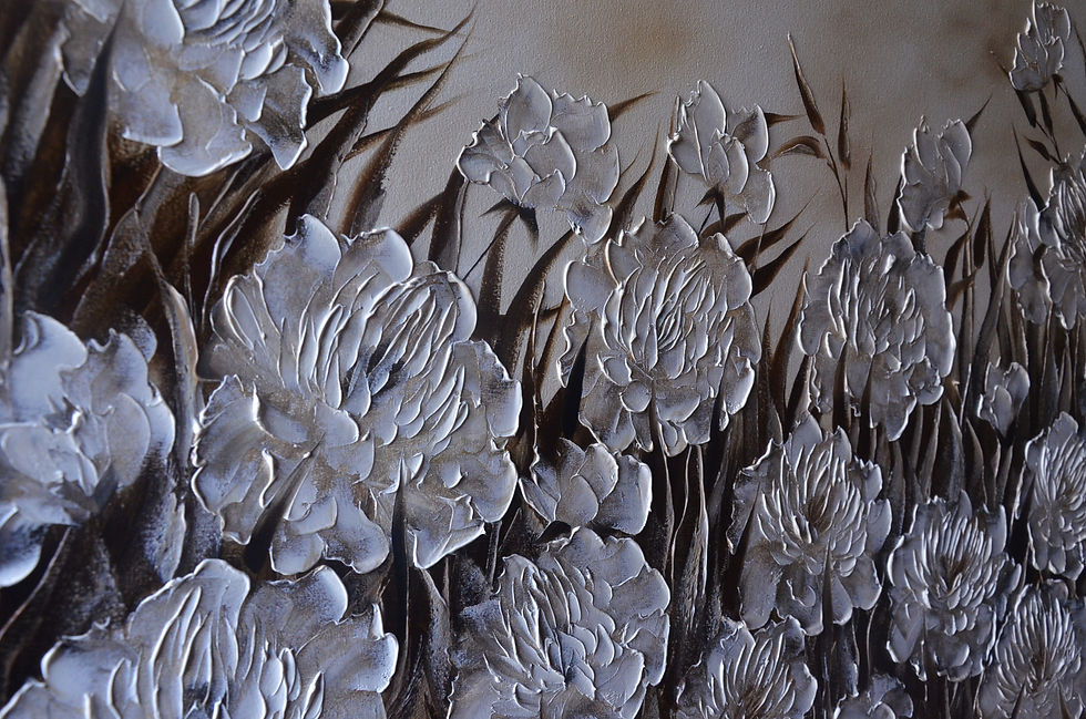 Thumbnail: "Peonies" 60x80cm (24in*32in) , is available, 300EUR,