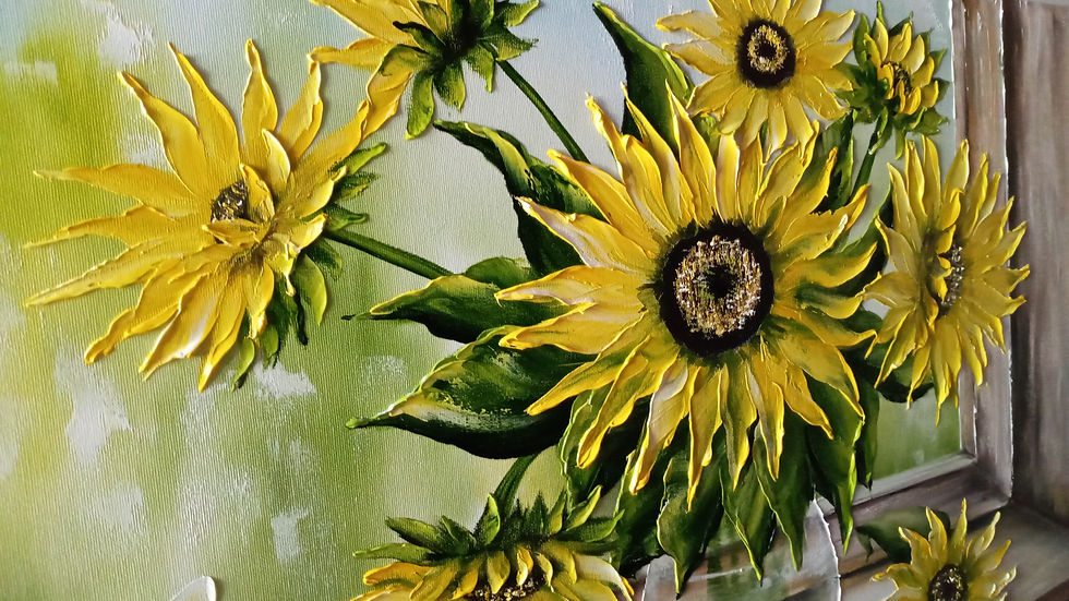 Thumbnail: "Breath of summer" 40x60cm,  sold, on order