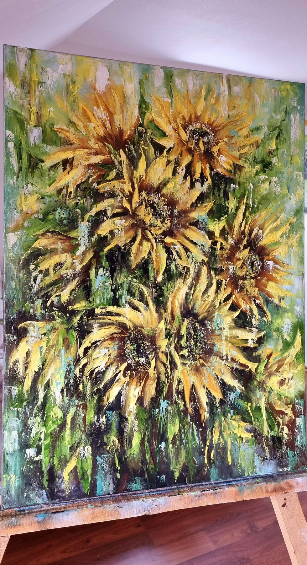 "Соняхи" | 60х80см | продана | під замовлення