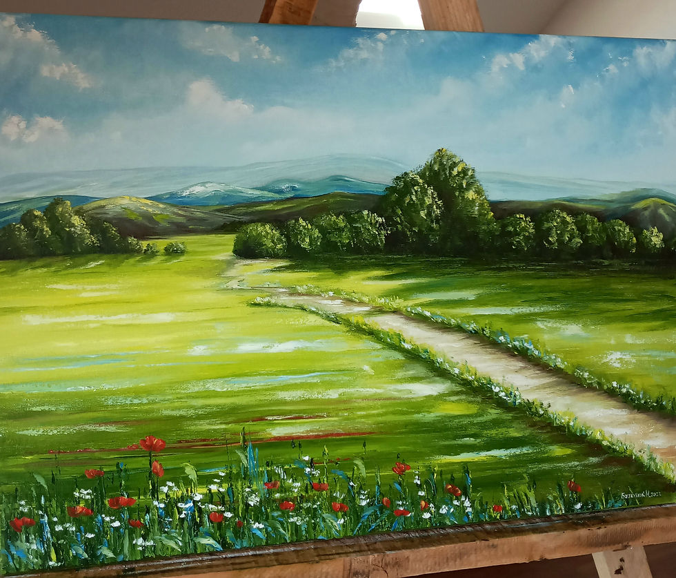 Thumbnail: "Landscape" 50*70cm (20in*28in),  available