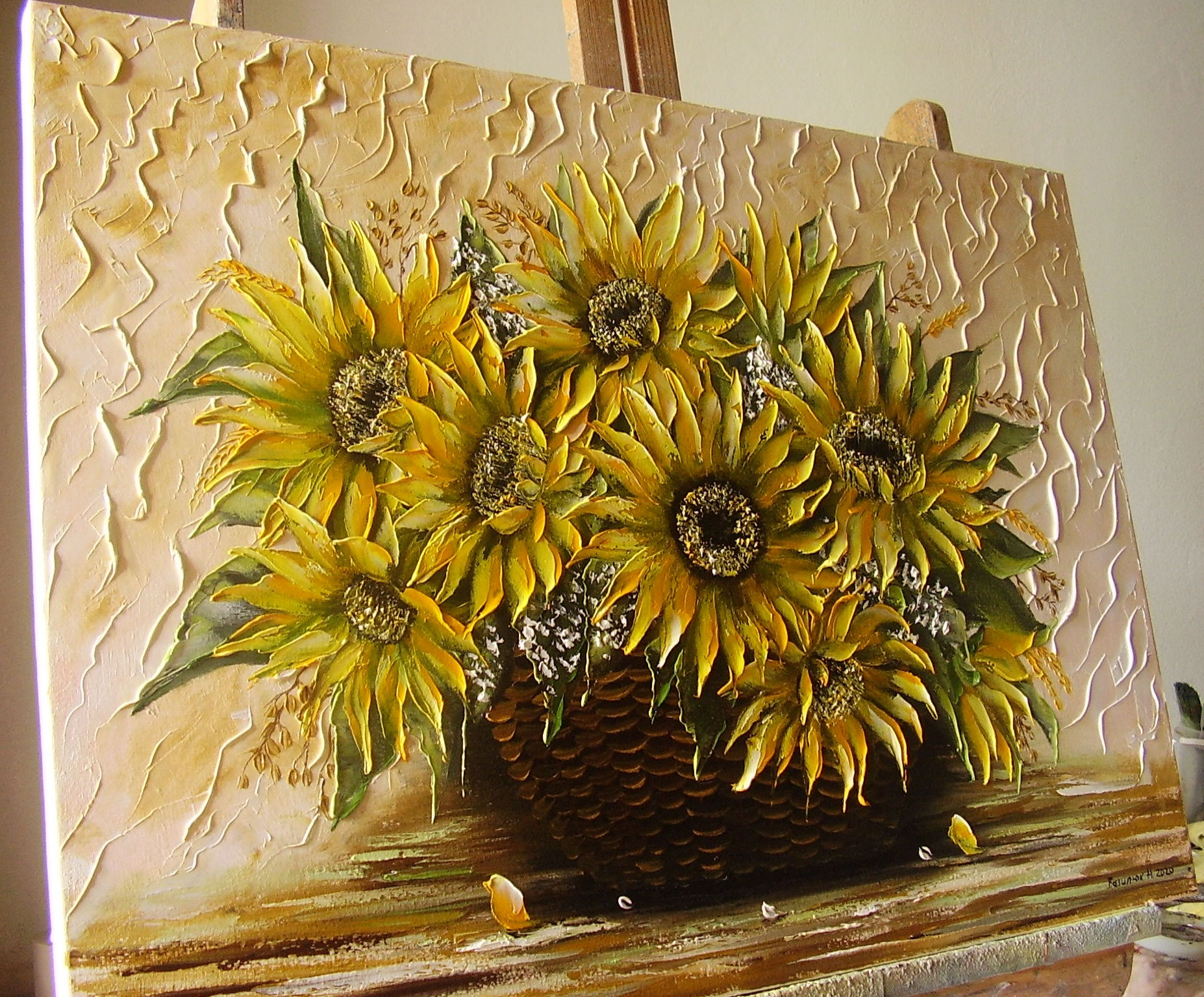 "Соняхи" 50х70,продана, під зам-ня 