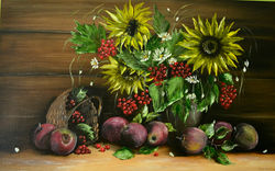 "Натюрморт с подсолнухами"